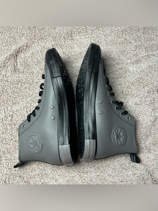 Converse CTAS TecTuff High Sharkskin Sneaker A09486C - Black/Grey - 10.5 NWOB main image 4